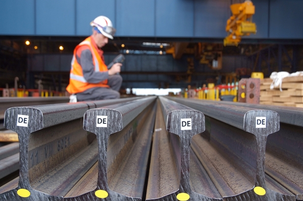 Fransız çelik tesisi için yüksek-hızlı ana demiryolu hattı siparişi